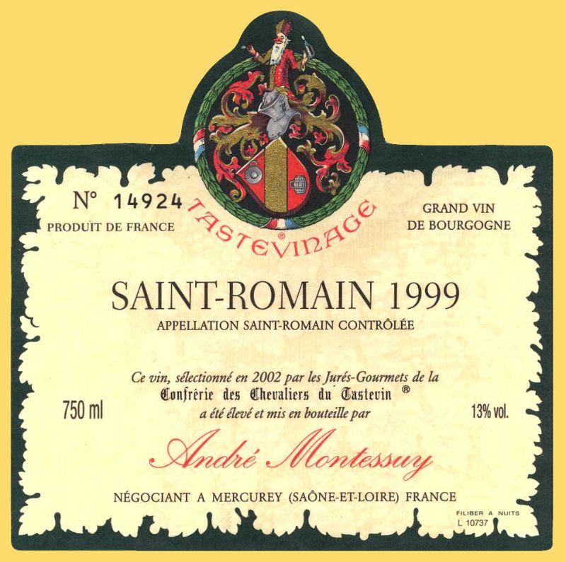 StRomain-A Montessuy tastevinage 1999.jpg